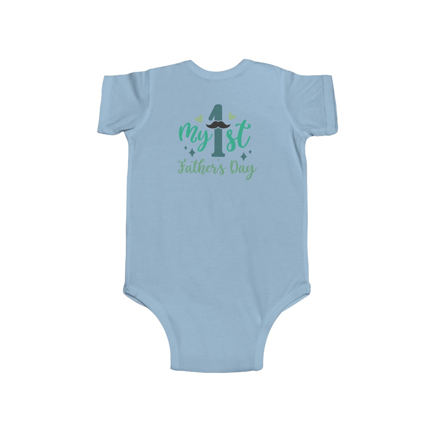 Baby Bodysuit — "My 1st Father's Day" Newborn Onesie, First Father's Day Gift