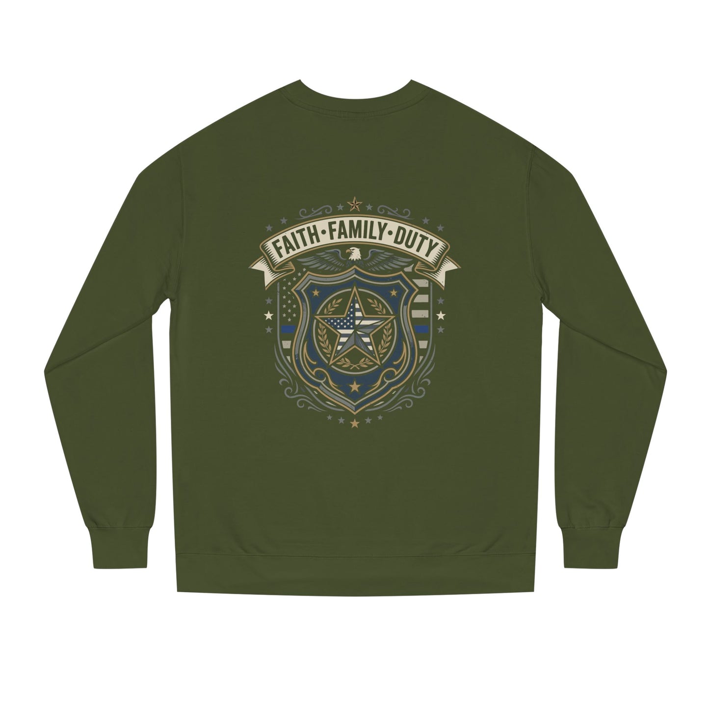 Faith • Family • Duty Badge Sweatshirt