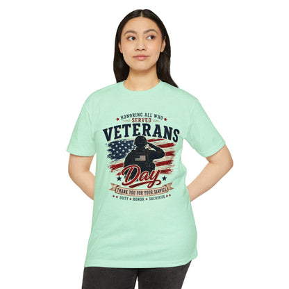 Veterans Day Tribute T-Shirt — Honoring All Who Served