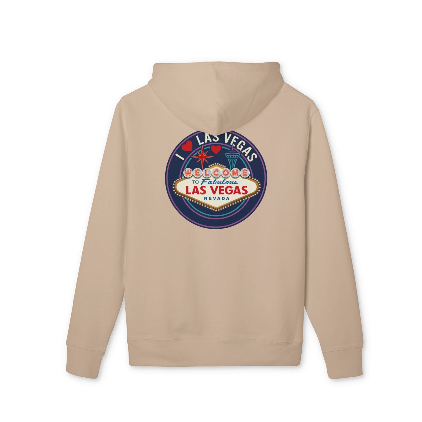 Las Vegas Sign Hoodie — Retro Welcome to Las Vegas Pullover