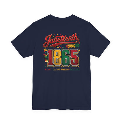 Juneteenth 1865 Celebration Tee — History • Culture • Freedom Graphic T-Shirt