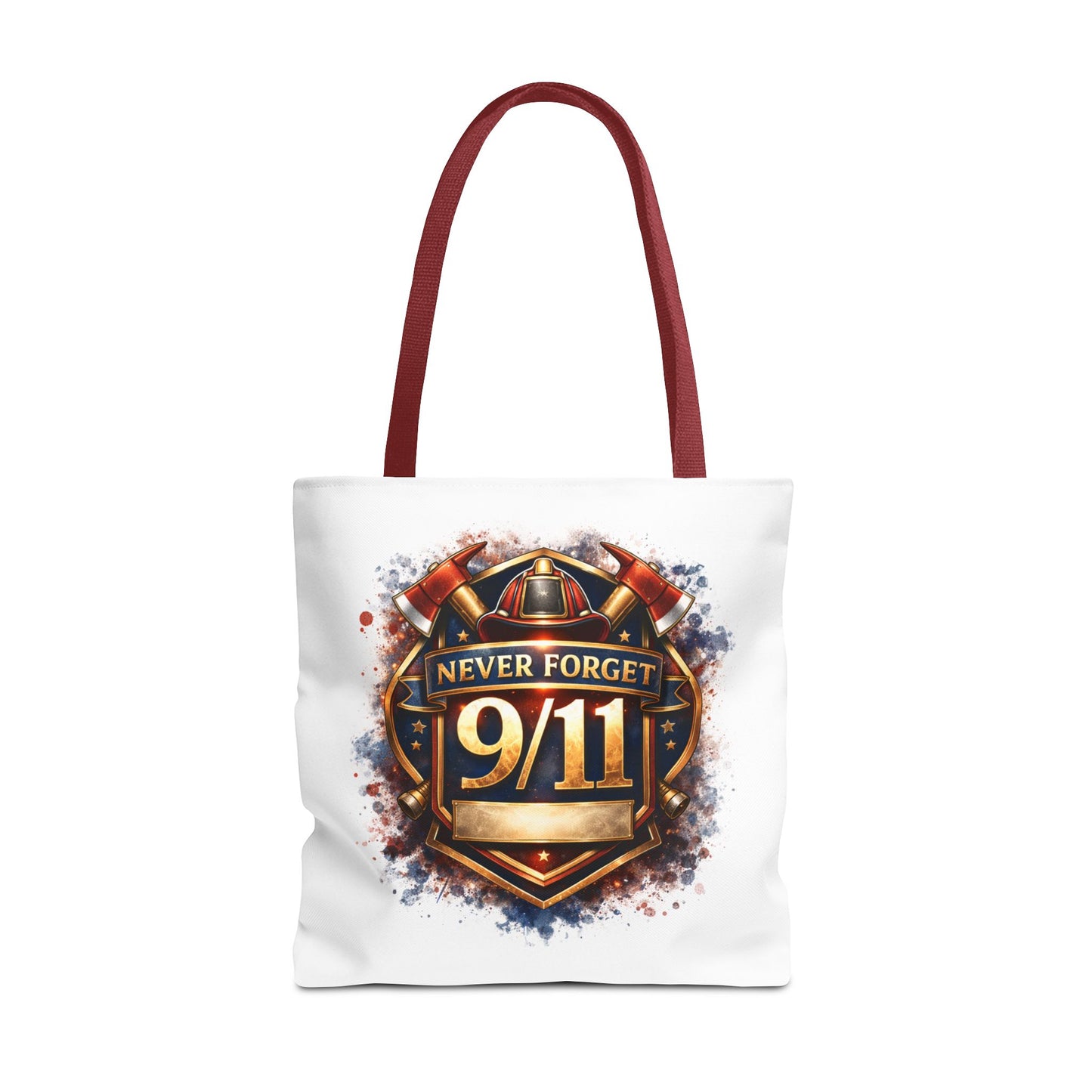Never Forget 9/11 Memorial Tote Bag