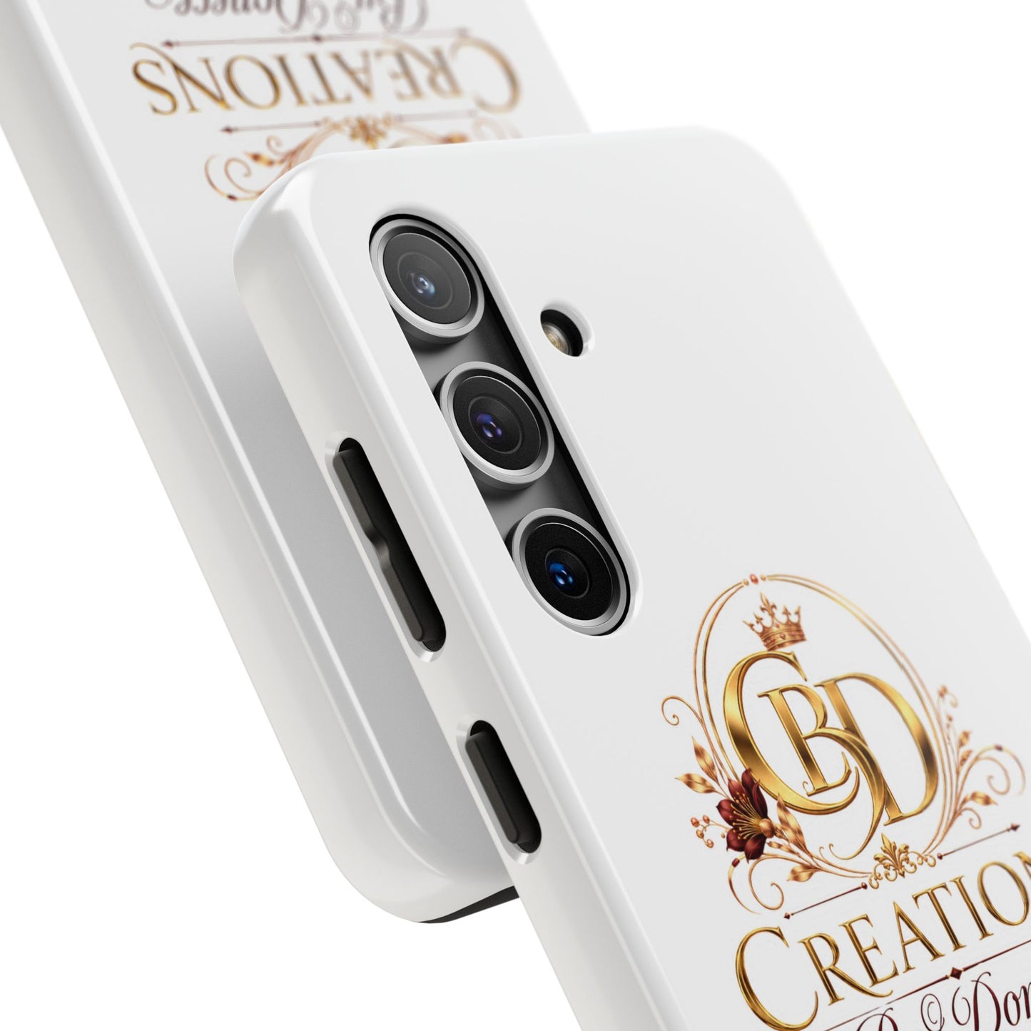 BD Creations By Donece Elegant Logo Tough Phone Case — Protective iPhone Cover
