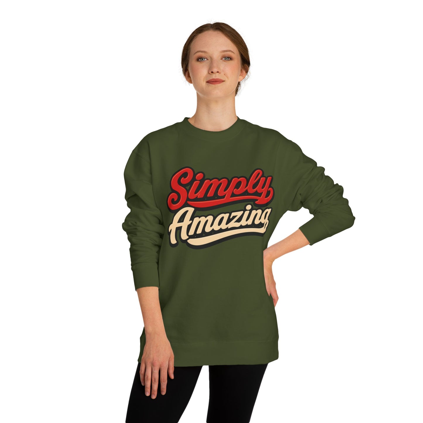 Simply Amazing Retro Crewneck Sweatshirt