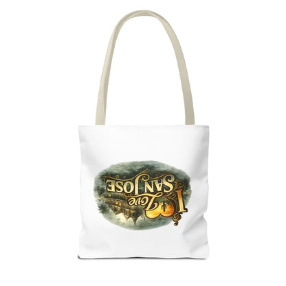 San Jose Tote Bag — "I Love San Jose" Scenic Logo Tote