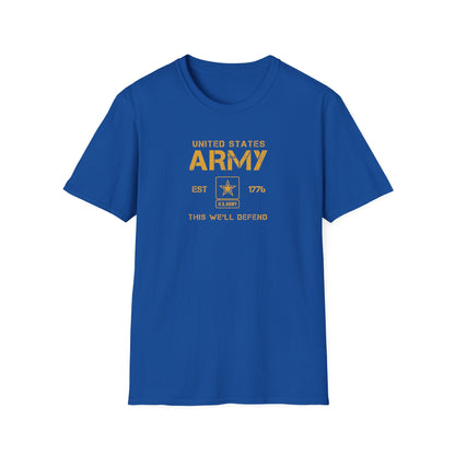 United States Army 'This We'll Defend' Military T-Shirt