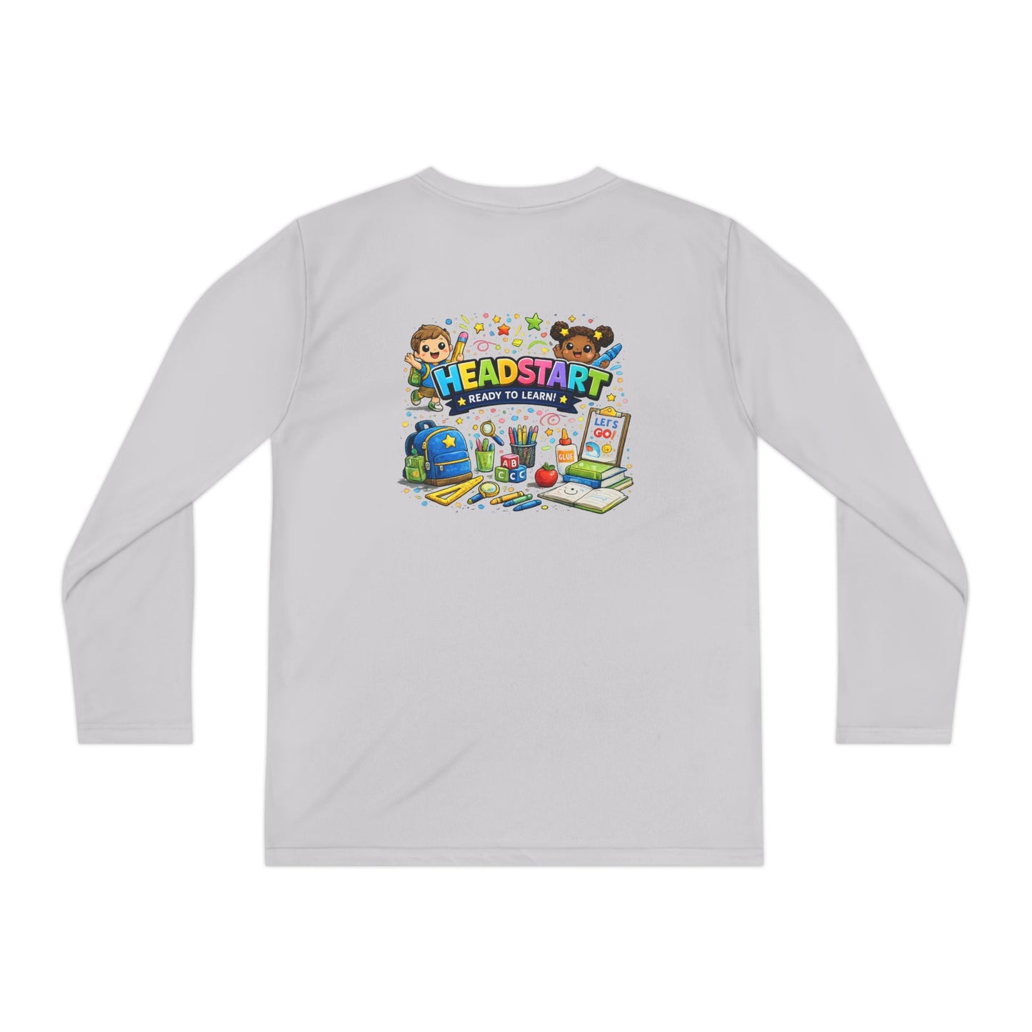 Head Start Kids Long Sleeve Tee — Back-to-School Preschool Shirt