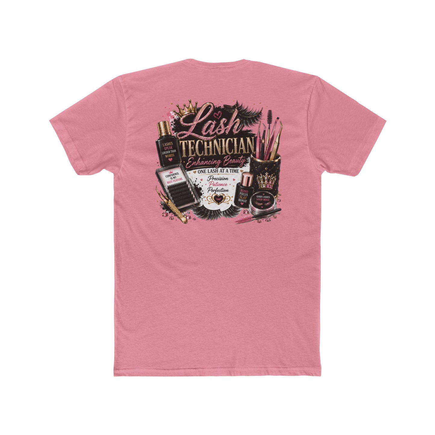Lash Technician Crew Tee - Eyelash Extension Artist T-Shirt