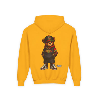 Kids Bear Hoodie — Streetwear Teddy Graphic Sweatshirt