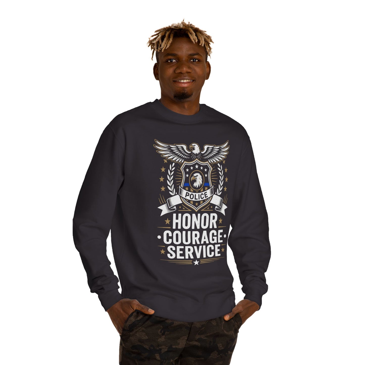 Police Honor Courage Service Sweatshirt