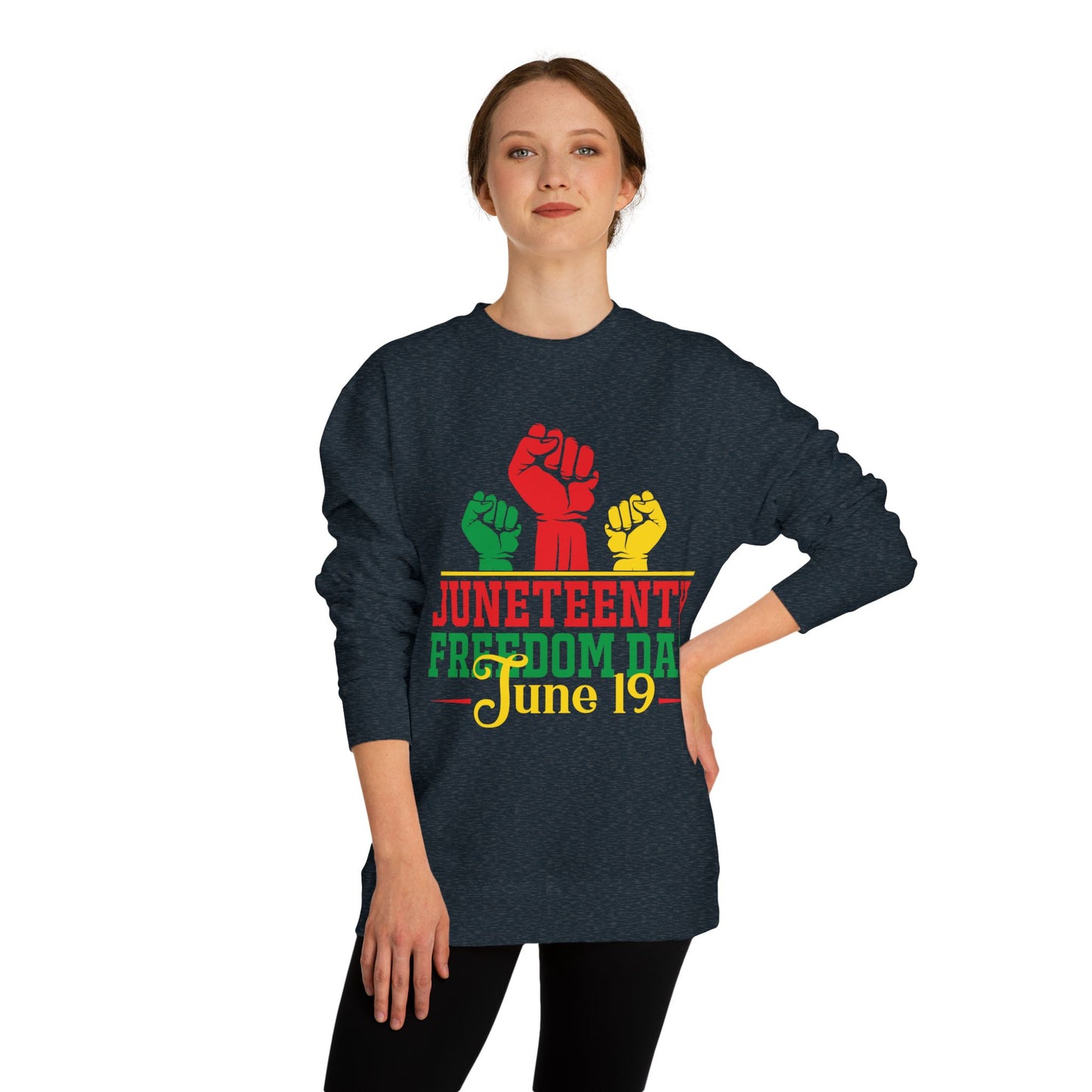 Juneteenth Freedom Day Sweatshirt — June 19 Celebration Crew