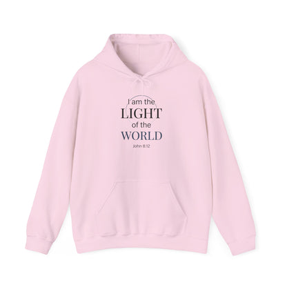 I Am the Light of the World -John 8:12 Hoodie