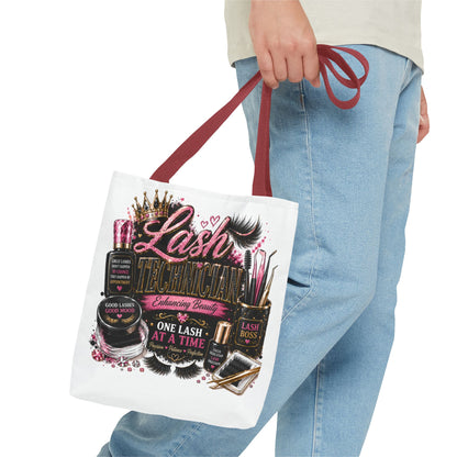 Lash Technician Tote Bag – 'One Lash at a Time' Beauty Cosmetics Canvas Tote