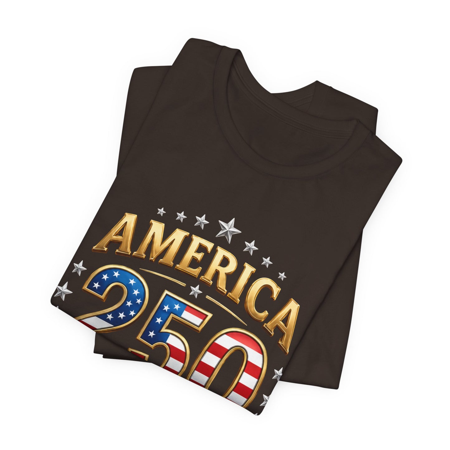 America 250 T-Shirt — Built by Generations 1776–2026 Patriotic Tee