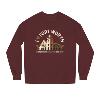 Fort Worth Historic Stockyards Sweatshirt — I  Fort Worth Crewneck