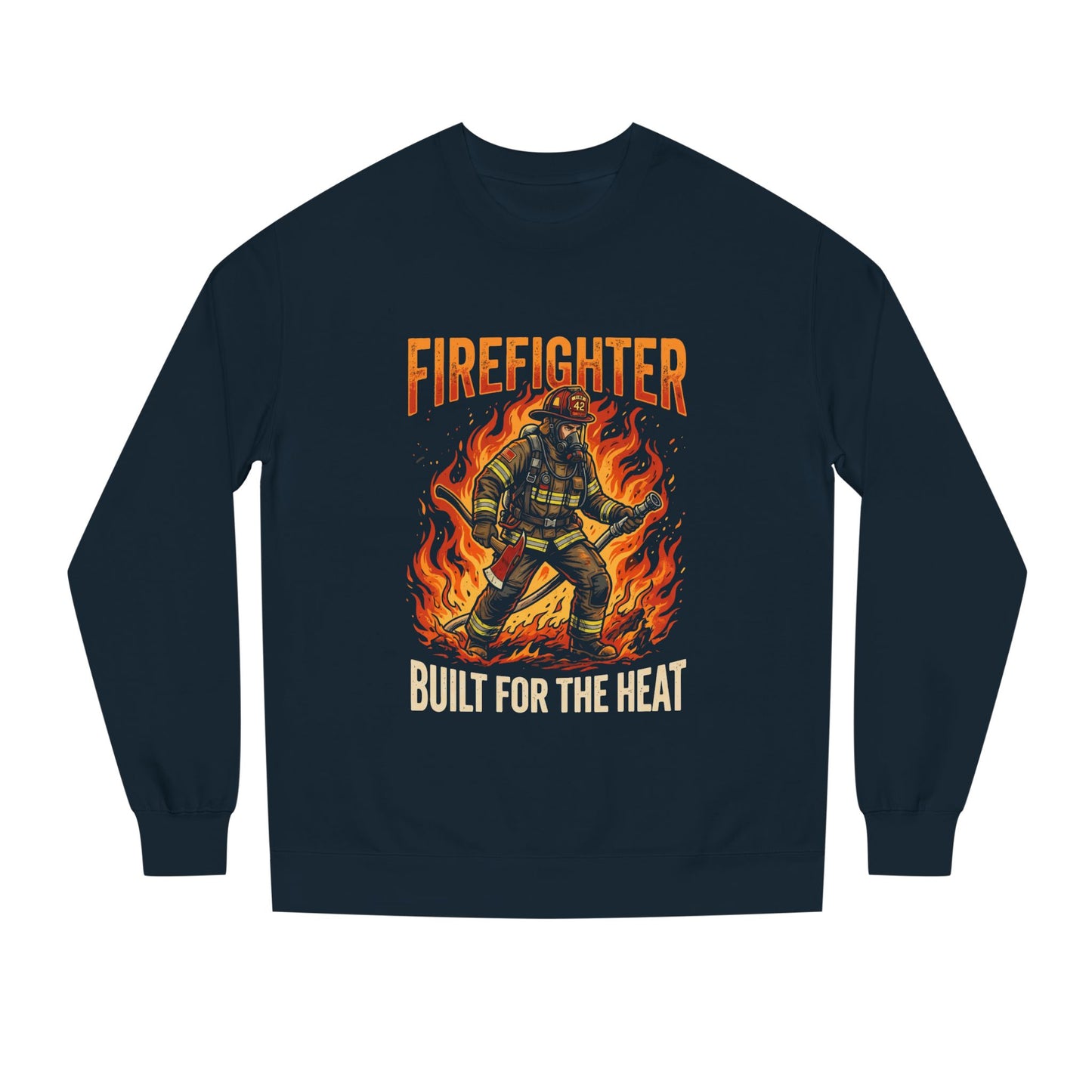 Firefighter 'Built for the Heat' Crewneck Sweatshirt