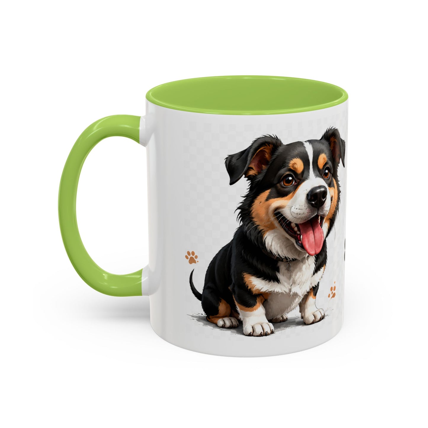 Easily Distracted By Dogs Coffee Mug – Dog Lover Accent Mug (11/15oz)