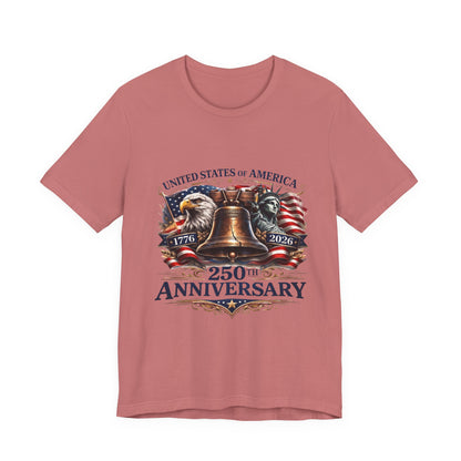 250th Anniversary USA Liberty Bell T-Shirt