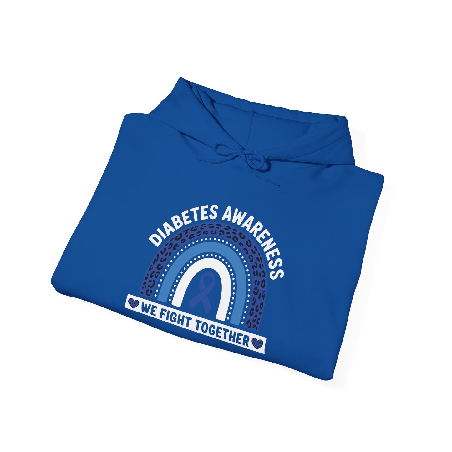 Diabetes Awareness We Fight Together Hoodie