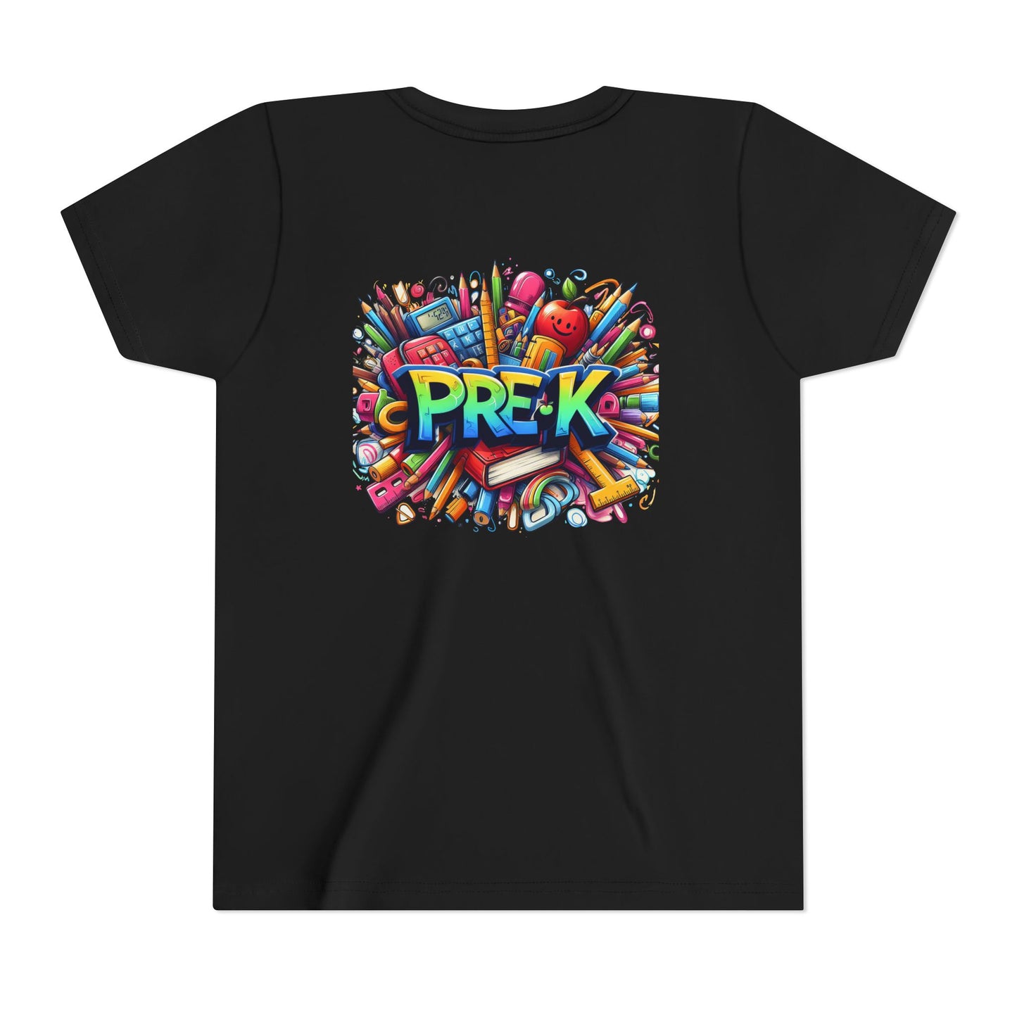 PRE-K Kids Tee — Colorful Back-to-School Pre-K Shirt for Preschoolers