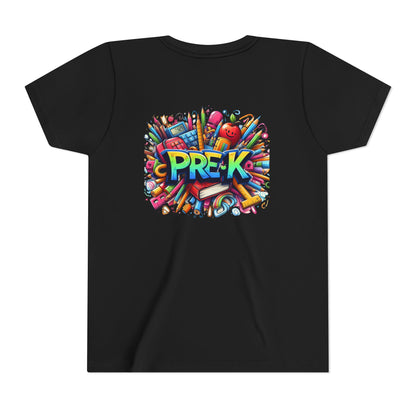 PRE-K Kids Tee — Colorful Back-to-School Pre-K Shirt for Preschoolers