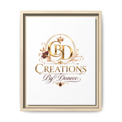 Creations By Donece — Framed Matte Canvas Wall Art