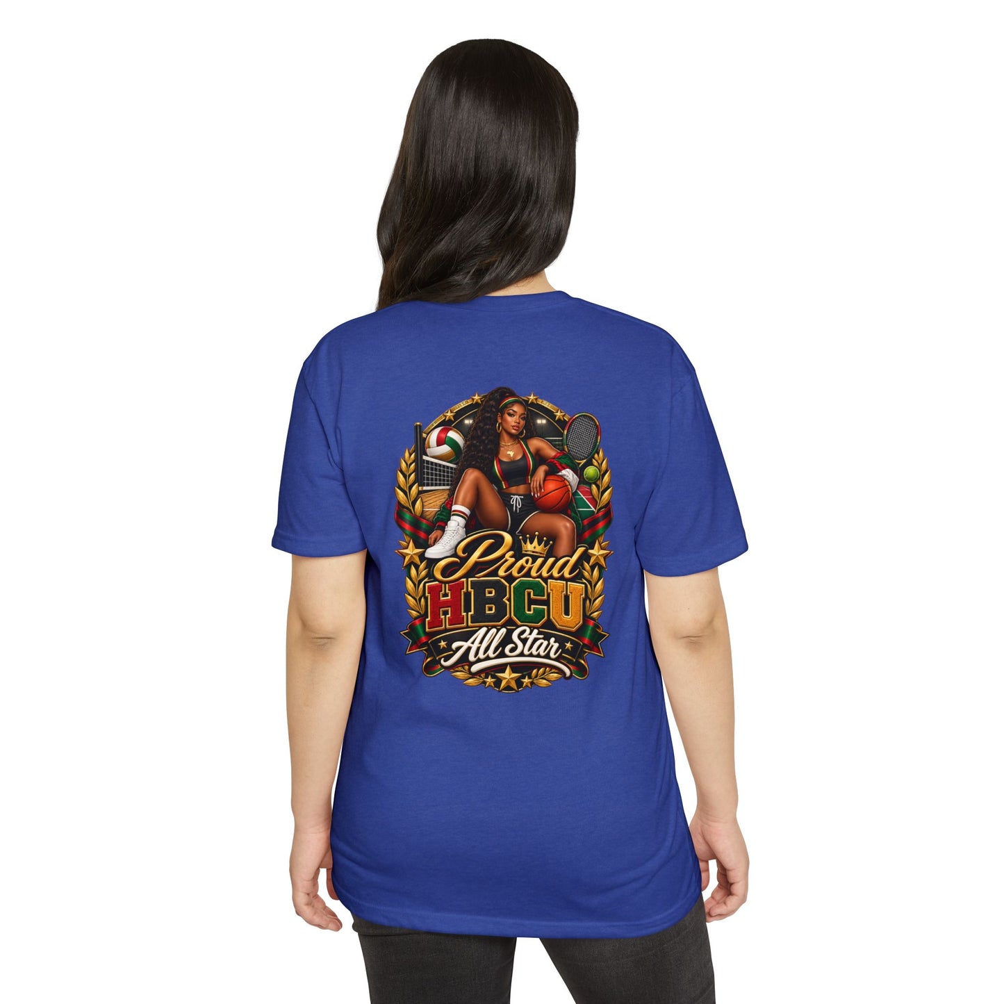 HBCU All-Star T-Shirt — Proud HBCU Vintage Sports Graphic Tee