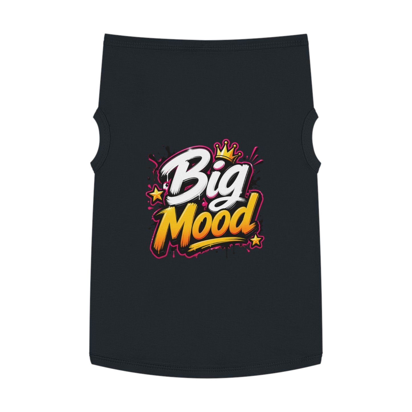 Big Mood Pet Tank Top — Cute Graphic Dog & Cat Shirt