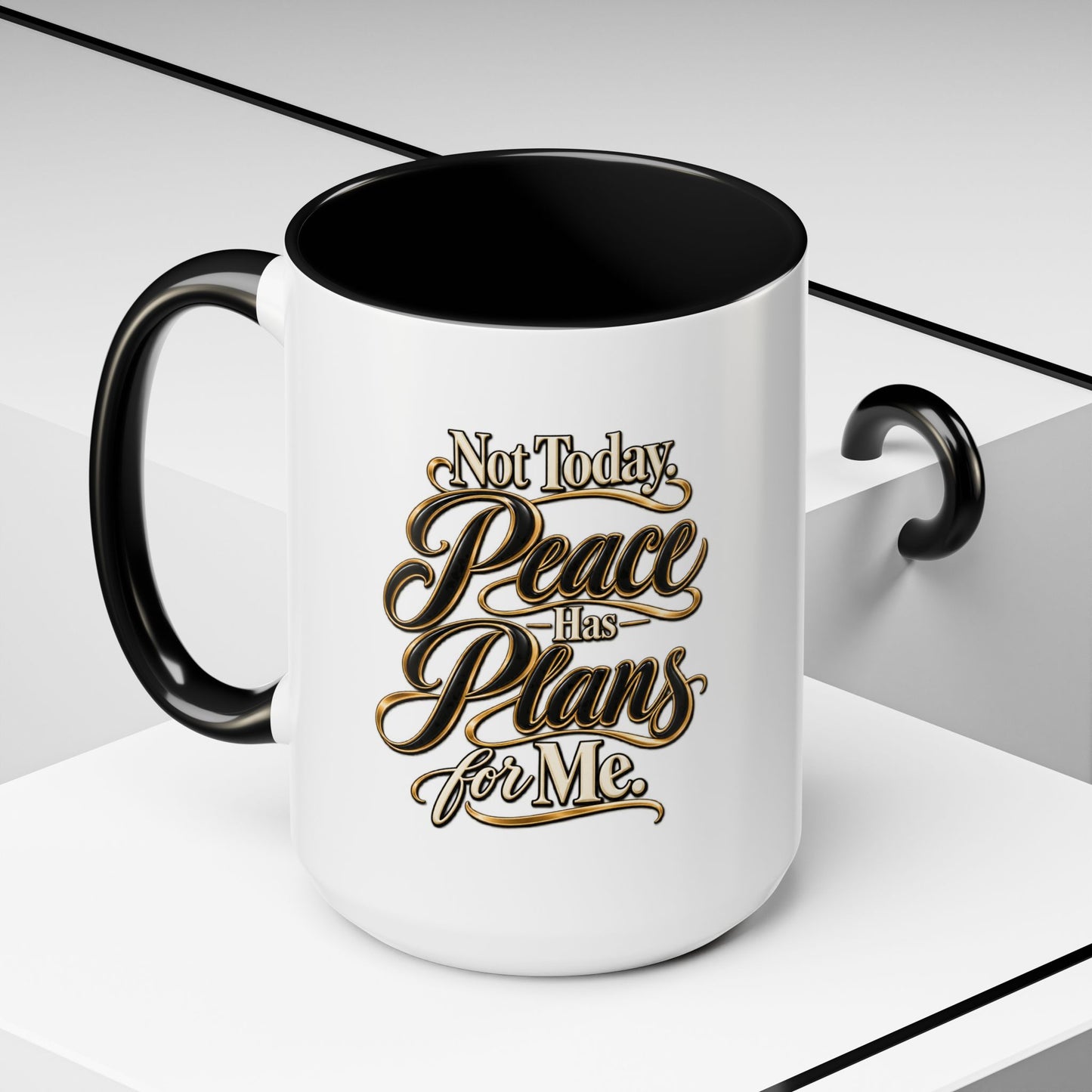 Peace Has Plans for Me Coffee Mug — Inspirational Faith Morning Mug