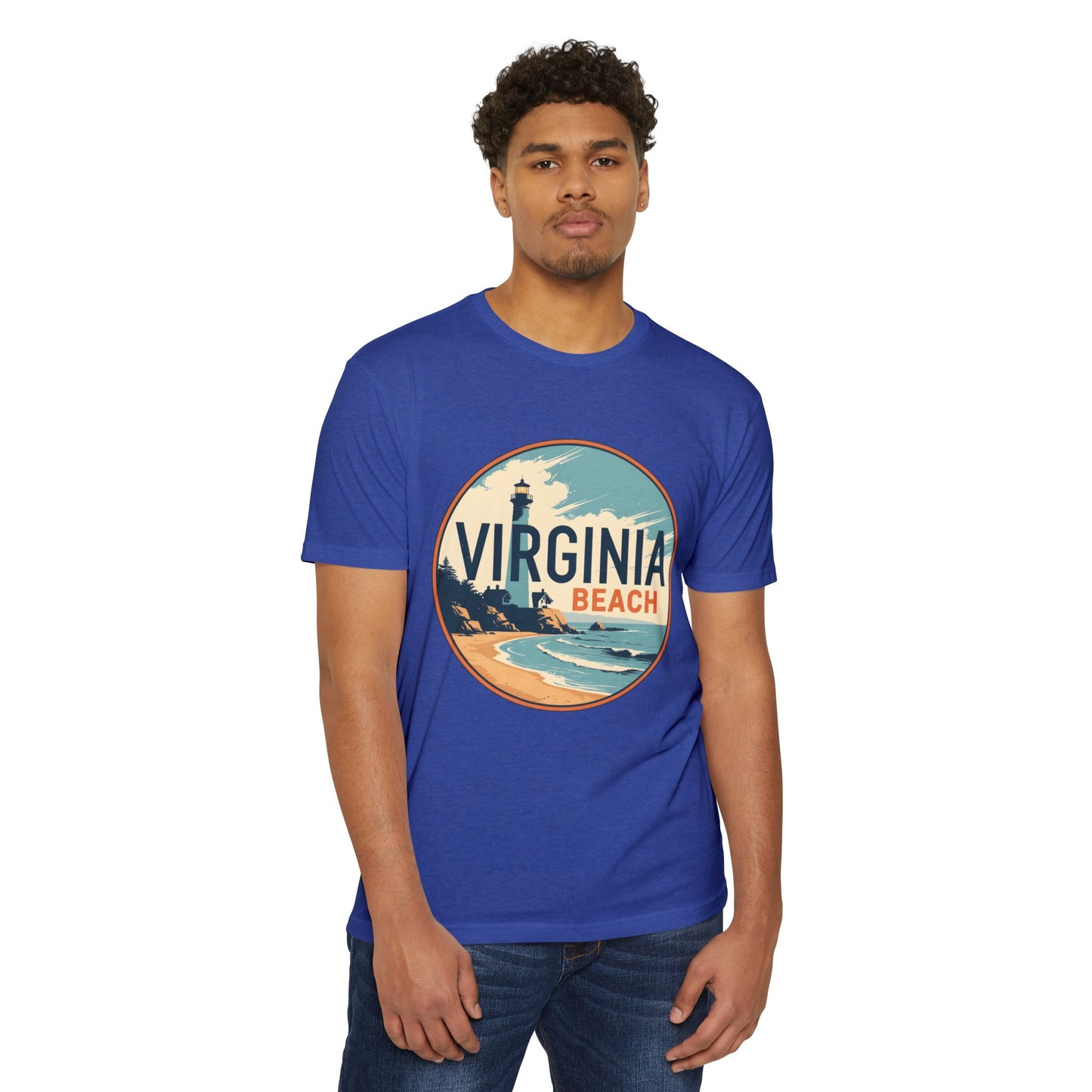 Virginia Beach Vintage Lighthouse T-Shirt