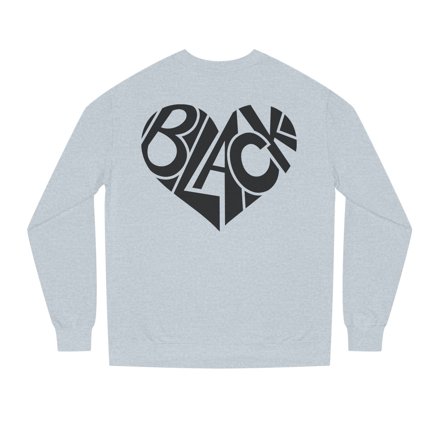 Black Heart Crewneck Sweatshirt