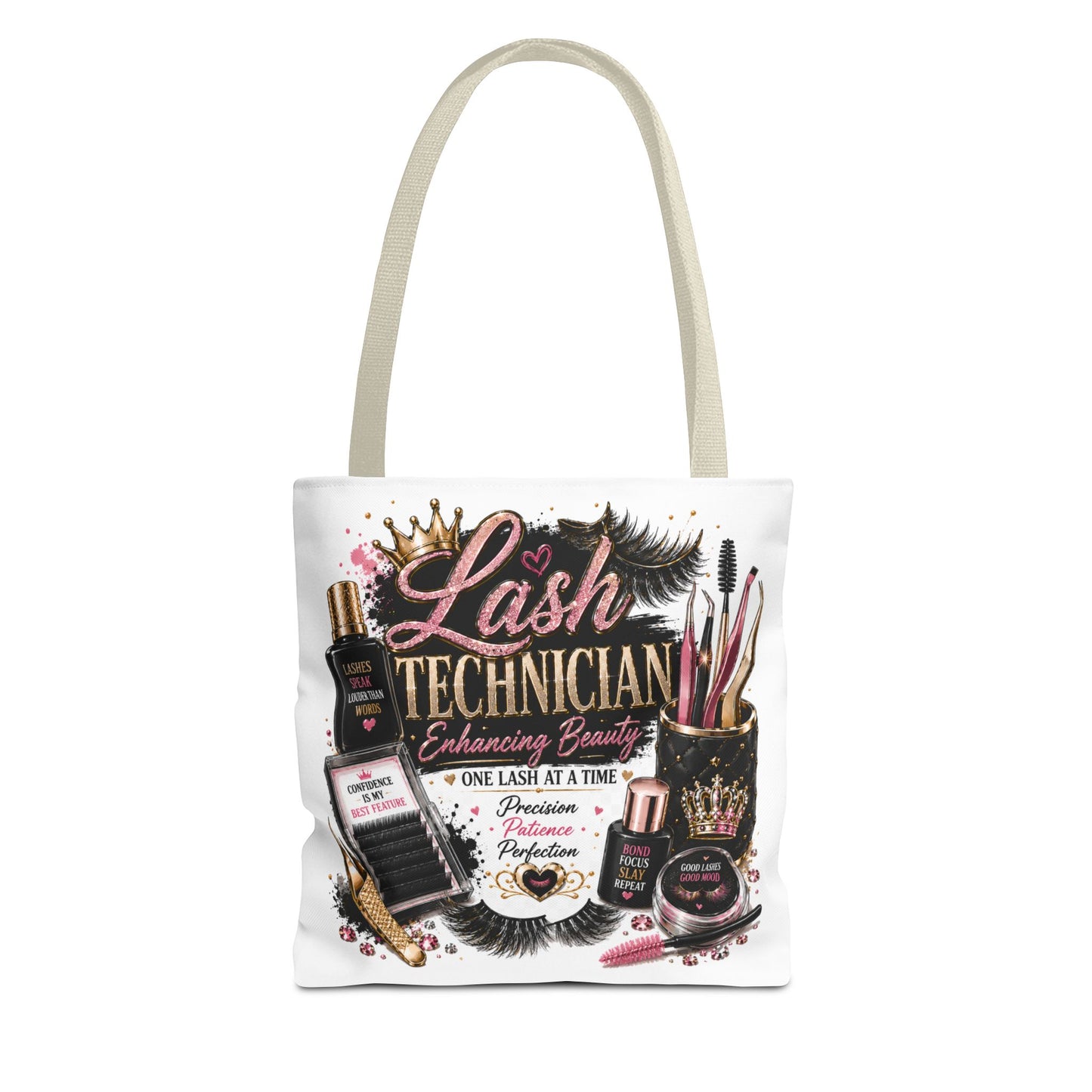 Lash Technician Tote Bag – Beauty Tools Makeup Artist Gift