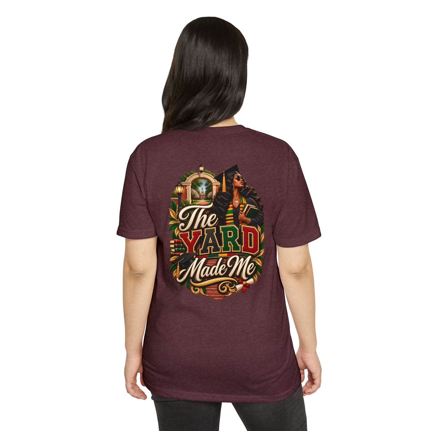 The Yard Made Me T-Shirt — Reggae Jamaican Pride Graphic Tee