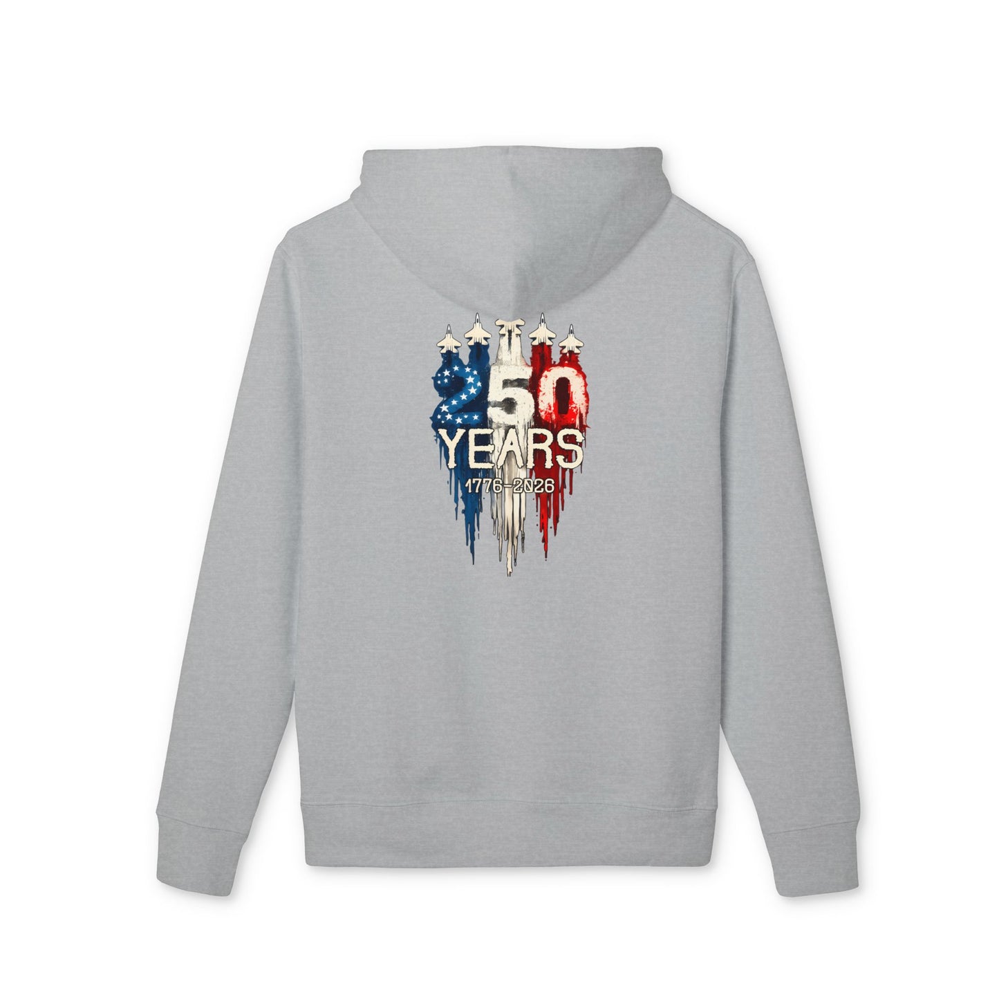 50 Years American Flag Anniversary Hoodie — Patriotic 4th of July Celebration Sweatshirt