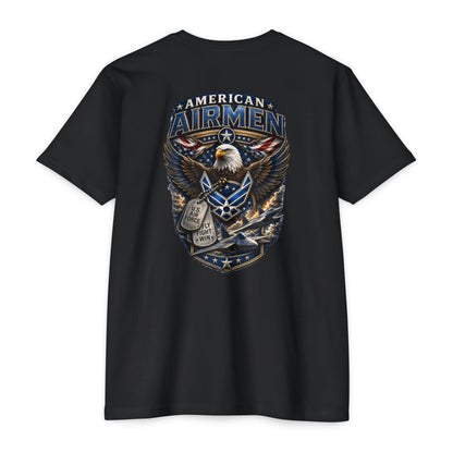 American Airmen Eagle T-Shirt — Patriotic USA Air Force Graphic Tee