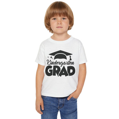 Kindergarten Grad Toddler T-Shirt — Cute Graduation Cap Design