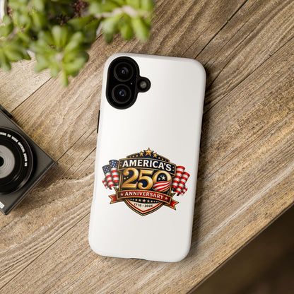 25th Anniversary Patriotic Phone Case — America’s Celebration Design