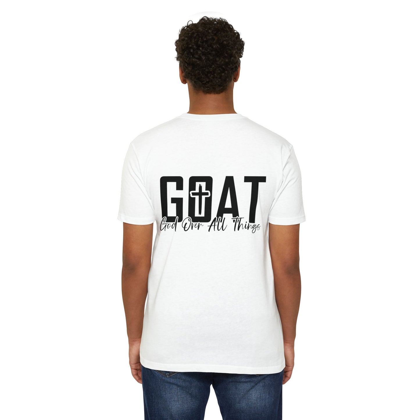GOAT "God Over All Things" T-Shirt - Christian Faith Tee