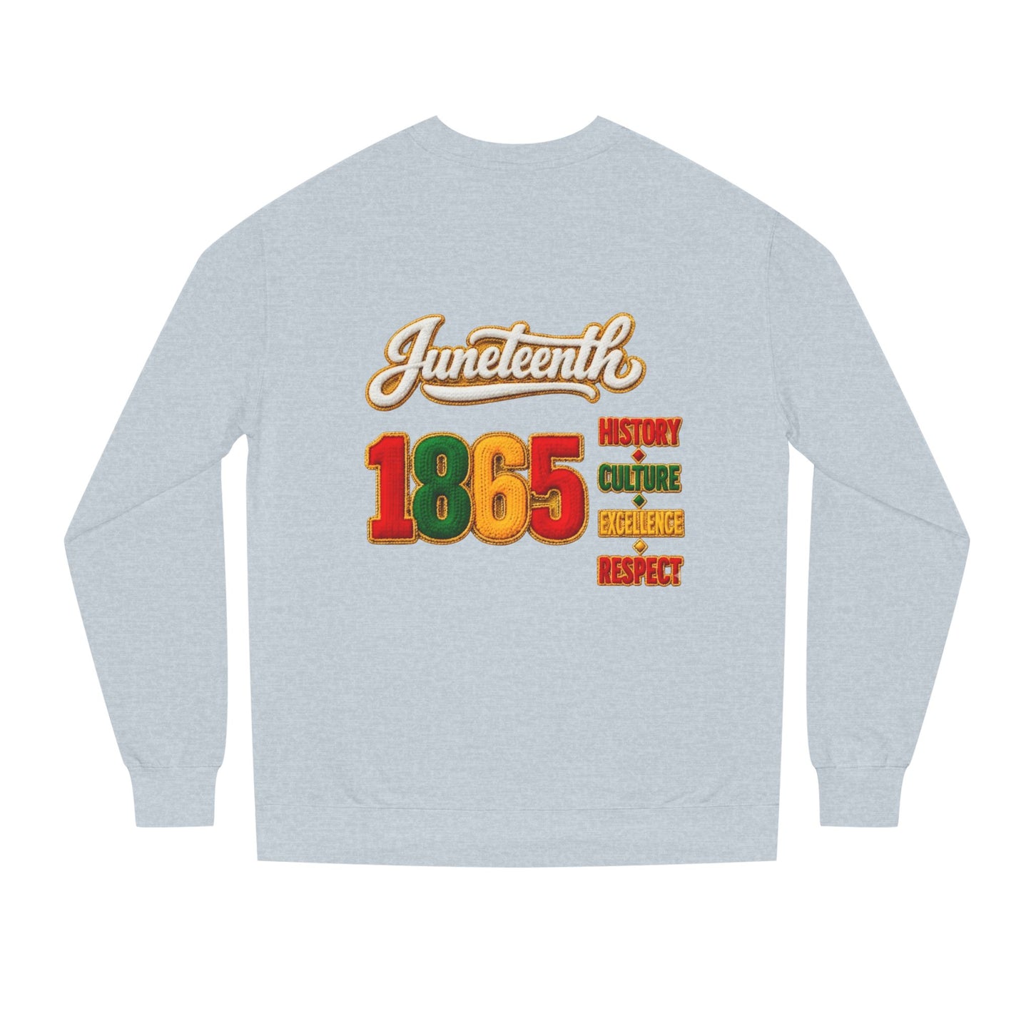 Juneteenth 1865 Sweatshirt — History • Culture • Resilience • Respect