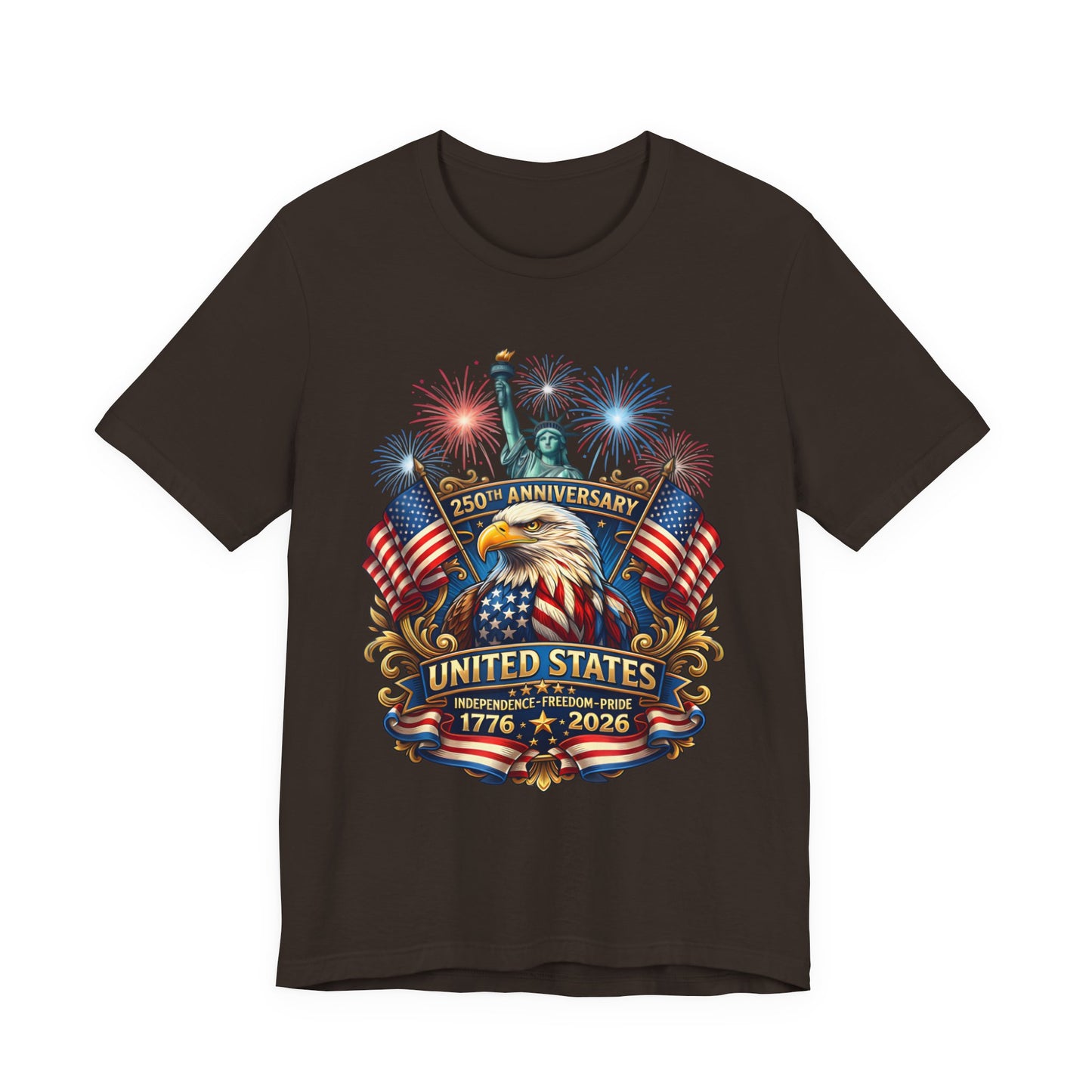 250th Anniversary United States Eagle T-Shirt – 1776–2026 Patriotic Tee