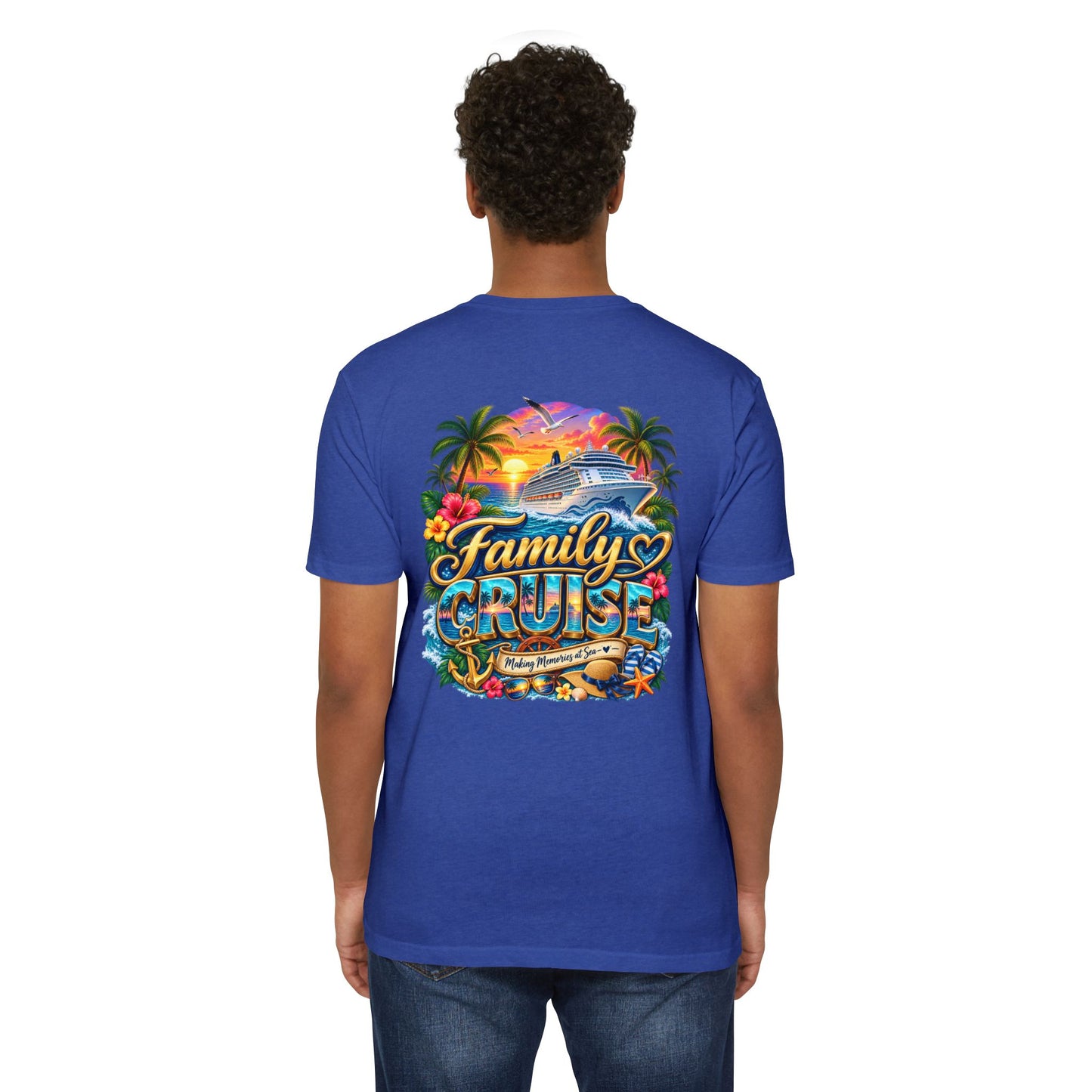 Family Cruise T-Shirt — Tropical Vacation Crew Cruise Shirt