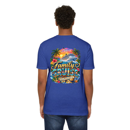 Family Cruise T-Shirt — Tropical Vacation Crew Cruise Shirt