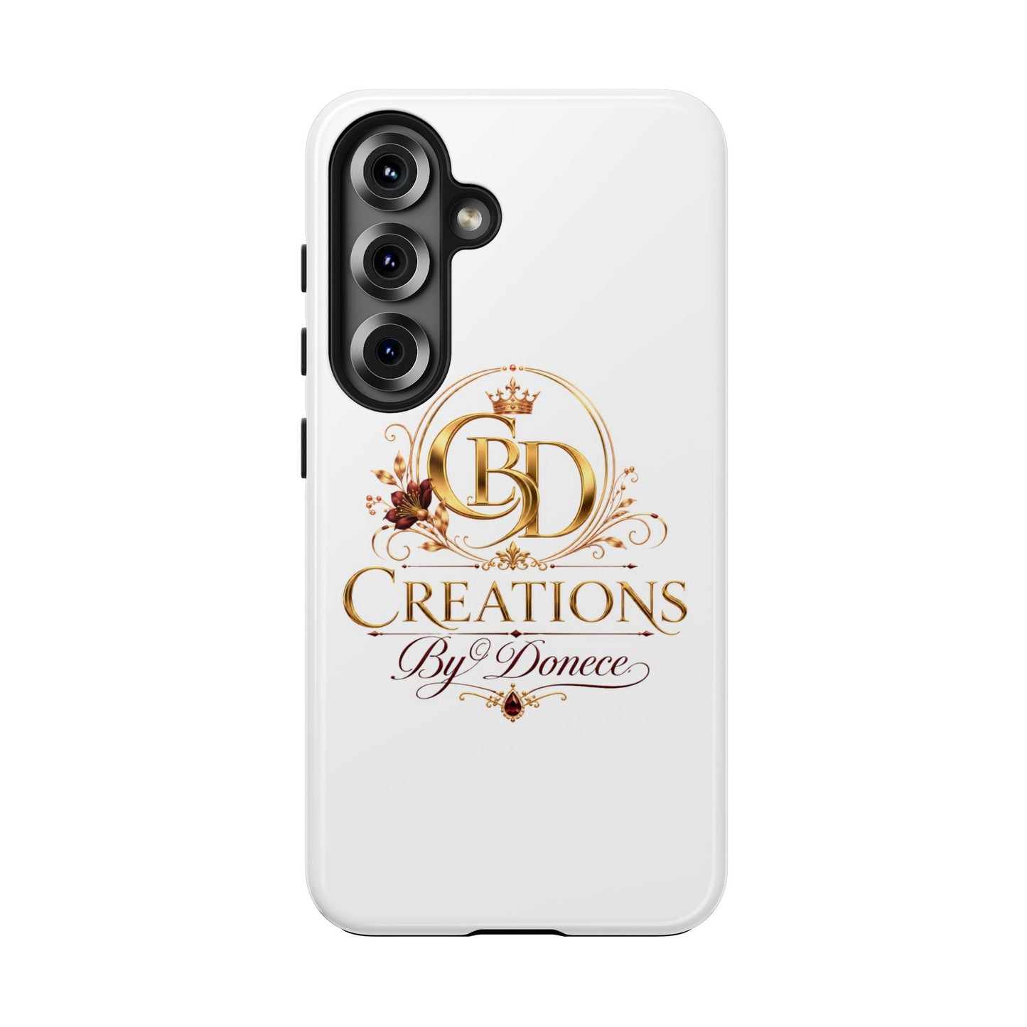 BD Creations By Donece Elegant Logo Tough Phone Case — Protective iPhone Cover