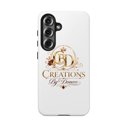 BD Creations By Donece Elegant Logo Tough Phone Case — Protective iPhone Cover
