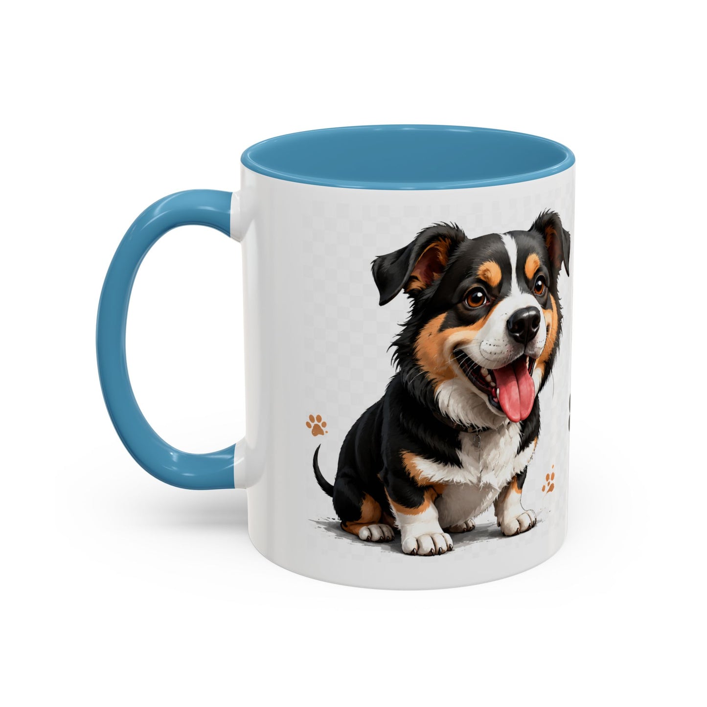Easily Distracted By Dogs Coffee Mug – Dog Lover Accent Mug (11/15oz)