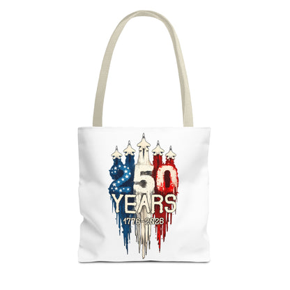 50 Years USA Anniversary Tote Bag — 1776–2026 Patriotic Celebration Tote