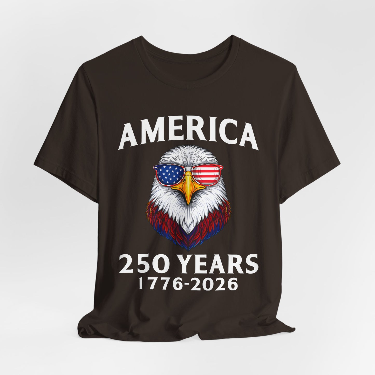 America 250 Years Tee — Patriotic Bald Eagle 1776-2026 T-Shirt