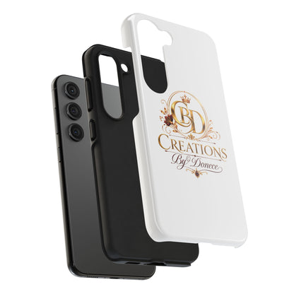BD Creations By Donece Elegant Logo Tough Phone Case — Protective iPhone Cover