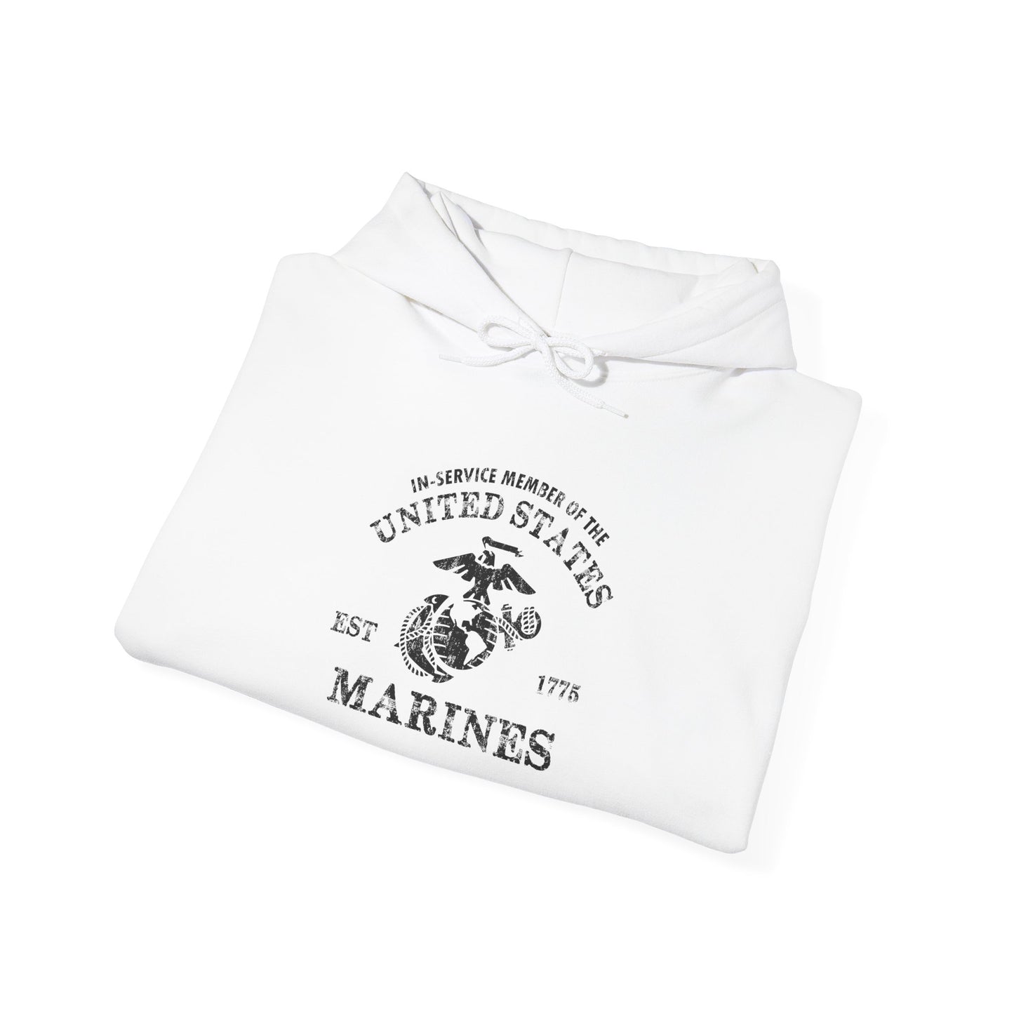 In-service Member of the United States Est 1775 Marines Hoodie