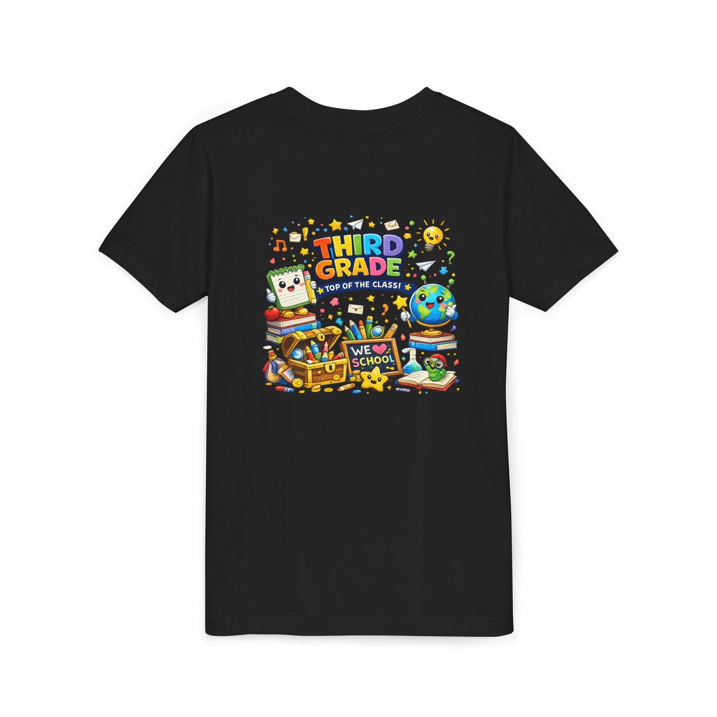 Third Grade Kids Tee — "Third Grade Out of the Classroom" Back-to-School Youth Shirt